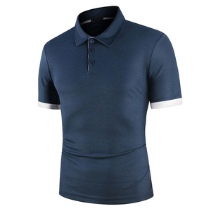 Best Quality Polyester/Cotton Solid Pattern Printed Casual T-Shirt Man for Shirts Short Sleeves Embroidered Flannel Fabric - Product Image 4