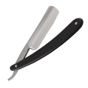 Rasoir en plastique pliable à bord droit Rasoir manuel Rasoir de barbier nouveau design Rasoir de barbier en acier inoxydable - Product Image 1