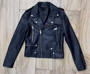 Veste en jean en cuir personnalisable de haute qualité unisexe 100% coton Style décontracté pour l'hiver avec logo brodé - Product Image 6