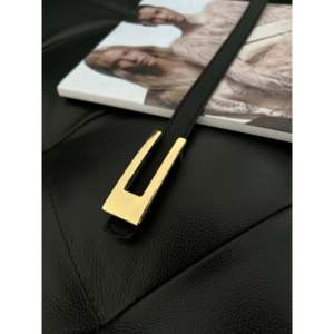 Cinturón Casual de Diseño para Mujer con Hebilla Delgada de Aleación - Product Image 3