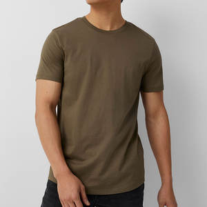 Camiseta de cuello redondo de ajuste relajado Bella Canvas Custom Apparel 2001CVC Unisex CVC Camiseta para hombre Camiseta de cuello redondo sólido Marrón - Product Image 1