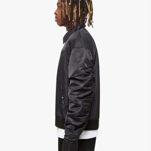 Chaqueta bomber de hombre de alta calidad y precio al por mayor, cortavientos cómodo para adultos, servicios OEM disponibles - Product Image 6