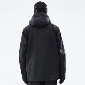 Vestes de ski et de snowboard à capuche et fermeture éclair de grande taille, qualité supérieure, imperméables, coupe-vent, respirantes, 10 000 mm pour hommes - Product Image 4