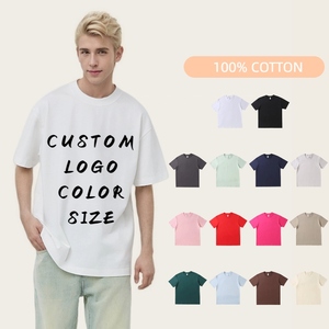 100% coton de marque surdimensionné décontracté court-longueur T-Shirt pour hommes personnalisé noir pour bouffée impression vierge Design surplus mode - Product Image 1