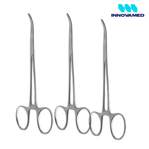 Pince Kelly hémostatique de meilleure qualité Pince Kelly hémostatique droite et incurvée en acier inoxydable PAR INNOVAMED - Product Image 5