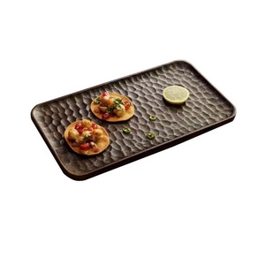 Nouvel arrivage Plateau de service en bois avec poignée Maison Hôtel Café Hôtel Plats de service Aliments Fruits Café Plateau de service en bois - Product Image 2