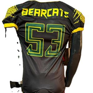 Fútbol americano Jersey fan Jersey padre sublimación tackle sarga bordado más tamaño soporte personalizado fabricantes de fábrica - Product Image 1