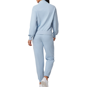 Bonne couture vêtements de sport survêtements d'hiver 2025 logo personnalisé impression respirant polaire coton survêtement pour femmes - Product Image 2