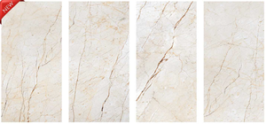 Carreaux de sol en porcelaine Marfil Beige 600X1200 antidérapants de haute qualité pour les intérieurs d'entrepôt de villa d'appartement d'école de luxe - Product Image 2