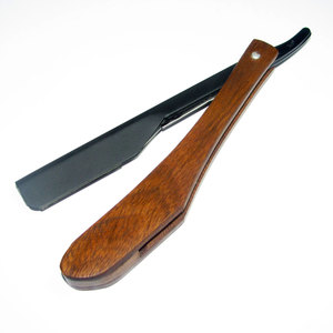 Maquinilla de afeitar de seguridad desechable de alta calidad, mango de madera, herramienta de afeitado de peluquero de acero inoxidable, gran oferta, Bikini al por mayor - Product Image 5