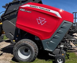 เครื่องอัดฟาง Massey Ferguson รุ่น RB4180V ระบบไฮดรอลิกอัตโนมัติ ระดับความปลอดภัยสูง รับประกัน 3 ปี มอเตอร์หลักสำหรับหญ้าหมักและฟาง - Product Image 2