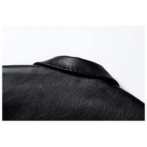 Veste en cuir pour hommes coupe-vent multicolore nouvellement conçue à la mode pour hommes grande qualité bon prix - Product Image 3