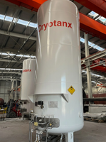 Nouveaux réservoirs de stockage horizontaux cryogéniques en acier inoxydable et acier au carbone pour azote liquide avec pompe et moteur (LOX, CO2, azote, GPL)