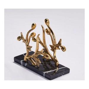 Gold Gingko Leaf Napkins Holder White Marble Base Portable <b>Tissue</b> Stand <b>Wedding</b> Decor Metal Decorative <b>Tissue</b> Holder Metal Craft - Product Image 4