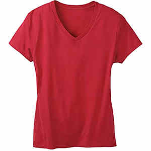 Camiseta de mujer más vendida Camiseta de mujer con cuello redondo y logotipo personalizado - Product Image 6