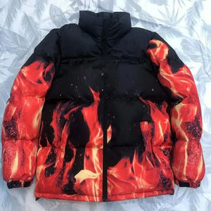 Chaqueta acolchada de invierno informal de alta calidad para hombre con logotipo personalizado, sudaderas con capucha al por mayor de fábrica, ropa de invierno impermeable de alta calidad - Product Image 4