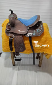 Silla de Montar Occidental de Cuero de la Mejor Calidad, Tamaño Personalizado, Equipo Ecuestre, Accesorios para Caballos, Producto Ecuestre - Product Image 2