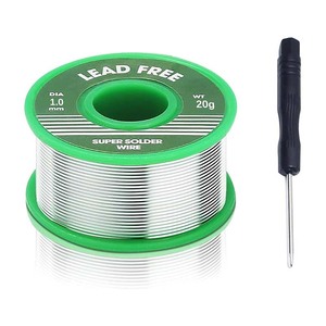 Alambre de Soldadura sin Plomo de la Mejor Calidad Boll con 99.95% de Pureza, Excelente Flujo y Fuerte Adhesión para Reparaciones Eléctricas y Proyectos de Bricolaje - Product Image 4