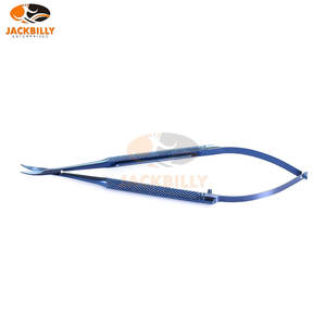 High Quality <b>Micro</b> Surgical Scissors Straight Upward Curved Sharp Stainless Steel Blades <b>Machinery</b> CE Certified Class I - Product Image 5