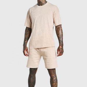 2025 hommes ensemble court hommes à manches courtes T-shirt Shorts ensembles impression personnalisée 2 pièces personnalisé décontracté été survêtement ensemble pour hommes - Product Image 5