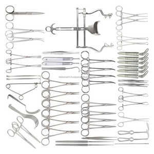 Kit básico de instrumentos quirúrgicos de laparotomía Instrumentos de acero inoxidable con caja de esterilización CE OEM y etiqueta privada disponible - Product Image 2