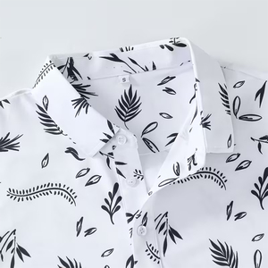 Impression numérique, respirant, pour chemise de golf, manches courtes, polyester tricoté, grande taille, avec service OEM - Product Image 3