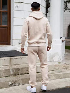 Recycled Polyester Tracksuit Men Eco Friendly Jogging Set <b>Navy</b> Blue Sublimation Print Quick Dry Athletic Sportswear - Product Image 5