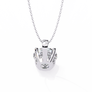Pendentif en or 18 carats avec diamant cultivé en laboratoire pour femmes - Product Image 1