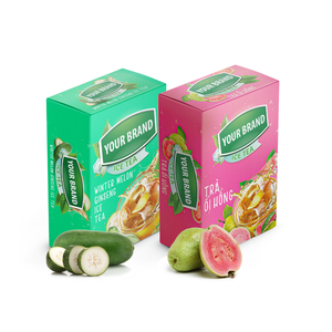 Bebida en Polvo de Primera Calidad, Bebidas Exóticas Solubles en Agua, 12/18 Sobres por Caja, Empaque para Té de Melón - Product Image 6