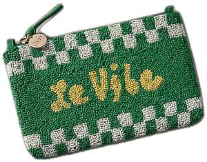 High Quality Cowboy Beaded <b>Pouch</b> Multi-Colour Western <b>Mini</b> Coin Purse with Zipper Closure Handcrafted Canvas Fashion Accessory - Product Image 3