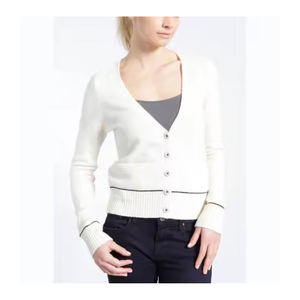 สเวตเตอร์ถักแบบสวมหัวคอกลมแขนยาวสำหรับผู้หญิงเสื้อสเวตเตอร์ถักแบบสวมหัวผ้าคอตตอน60%/ผ้าวิส20%/ผ้าไนลอน15%/ผ้าแคชเมียร์5% ด้านหน้าเป็นแสงดาวสำหรับฤดูหนาว - Product Image 5