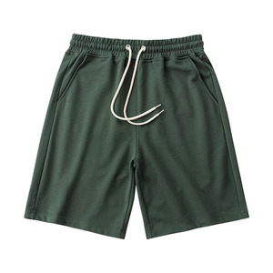 Pantalones cortos de gimnasio de talla grande personalizados para hombre, ropa de calle, pantalones cortos de malla lavados con estampado Sunfaded - Product Image 3
