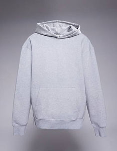 เสื้อฮู้ดผ้าฝ้าย100% สำหรับผู้ชาย, เสื้อฮู้ดผ้าฝ้ายแบบสวมหัวสำหรับทุกเพศเสื้อกันหนาวมีฮู้ดแบบหนาออกแบบโลโก้ได้ตามต้องการ - Product Image 1