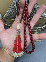 DROP BEAD COLOR TESBIH avec pochette de rangement Formes de perles en résine Pas encore d'avis est une meilleure qualité