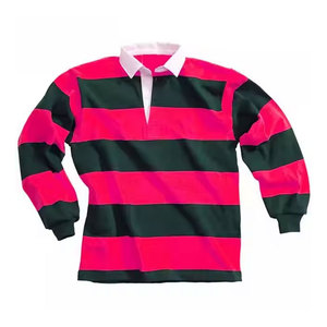 Logo personnalisé respirant décontracté à manches longues vêtements de sport maillot de rugby polos pour adultes uniformes d'équipe de rugby personnalisés - Product Image 6