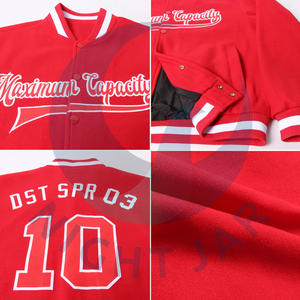 Chaqueta universitaria acolchada de béisbol de lana para hombre con cuello levantado logotipo personalizado ropa de invierno chaqueta universitaria de moda al por mayor - Product Image 2