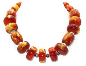 สร้อยคอเรซิ่นรูปนางฟ้าคุณภาพดีที่สุด งานแฮนด์เมด เครื่องประดับแฟชั่นสำหรับผู้หญิง งานแต่งงาน งานปาร์ตี้ ราคาดีที่สุด - Product Image 2