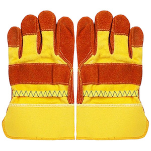 Cowhide Leather Eco-Friendly <b>Thermal</b> Touchscreen Outdoor Plain <b>Work</b> <b>Gloves</b> Heavy Duty Construction Safety Industrial <b>Gloves</b> - Product Image 3