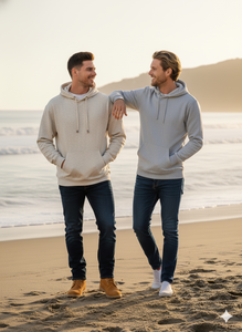 Sweat-shirt à capuche décontracté d'hiver 60% coton 40% polyester Tissu polaire Impression sérigraphique personnalisée sur le devant Mesure américaine/européenne - Product Image 5