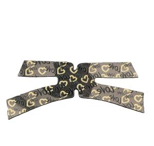 Accessoires pour chaussures en TPU avec lettres imprimées, patchs en diamant, accessoires pour chaussures, fournitures pour chaussures, sandales pour femmes, pantoufles, dessus - Product Image 5