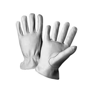 Gants de pilote en cuir de vache fendu personnalisés de la meilleure qualité XL haute sécurité anti-coupure antistatique anti-chaleur protection cyclisme pêche - Product Image 6