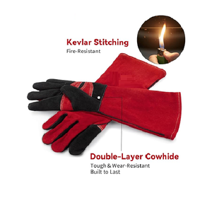 ถุงมือเชื่อมถุงมือหนังแพะอาร์คมีความแม่นยำสูงตัดขอบ paraactiv - Product Image 2