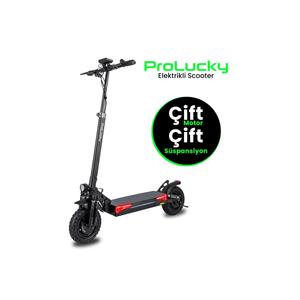 Estremo doppio motore e doppia sospensione Scooter elettrico