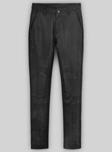 100% pantalon en cuir de longueur régulière de haute qualité/pantalon en cuir de qualité supérieure à séchage rapide - Product Image 2