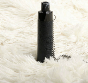 Cendrier de voiture compact portable électronique sans fumée, rechargeable par USB, avec impression personnalisée classique - Product Image 3