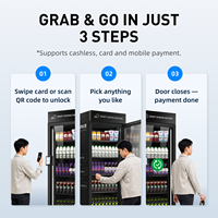 Distributeur automatique intelligent LERKE avec vision artificielle pour la vente au détail sans assistance et le système Grab and Go