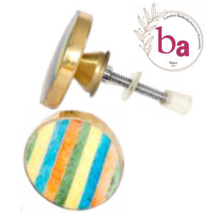 Modern Brass Resin Wood Bone Horn Cabinet <b>Drawer</b> Wardrobe <b>Knobs</b> & <b>Pull</b> Handles for Kitchen Bedroom Bathroom - Product Image 1