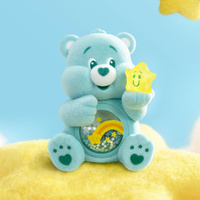 Figurines en peluche Care Bear 100 % authentiques pour MART, série Hugs colorées, en PVC, thème animal, 6-9 cm, cadeaux de vacances et d'anniversaire