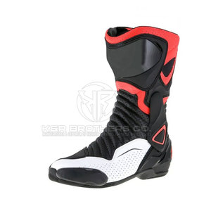 Chaussures de moto de course personnalisées pour le tourisme hivernal, respirantes avec protection en TPU et système de lacet rapide - Product Image 4