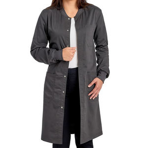 Bata de laboratorio médico para mujer, alta calidad, antiarrugas, tasa barata, transpirable, superventas, bata de laboratorio médico para mujer con logotipo personalizado/color - Product Image 4